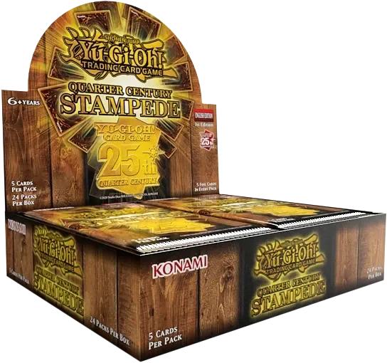 Yu-Gi-Oh! TCG - Quarter Century Stampede - Display Case (12 Booster Boxes)(Yu Gi Oh Tcg Quarter Century Stampede Display Case 12 Booster Boxes) 2 Yu-Gi-Oh! TCG - Quarter Century Stampede - Display Case (12 Booster Boxes)(Yu Gi Oh Tcg Quarter Century Stampede Display Case 12 Booster Boxes) - Image 2