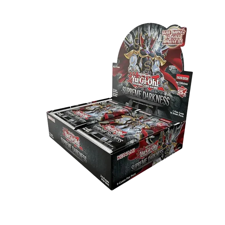 Yu-Gi-Oh! TCG - Supreme Darkness - Booster Box (24 Packs) (1st Edition)(Yu Gi Oh Tcg Supreme Darkness Booster Box 24 Packs First Edition) 2 Yu-Gi-Oh! TCG - Supreme Darkness - Booster Box (24 Packs) (1st Edition)(Yu Gi Oh Tcg Supreme Darkness Booster Box 24 Packs First Edition) - Image 2