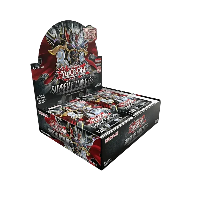 Yu-Gi-Oh! TCG - Supreme Darkness - Booster Box (24 Packs) (1st Edition)(Yu Gi Oh Tcg Supreme Darkness Booster Box 24 Packs First Edition) 1 Yu-Gi-Oh! TCG - Supreme Darkness - Booster Box (24 Packs) (1st Edition)(Yu Gi Oh Tcg Supreme Darkness Booster Box 24 Packs First Edition)
