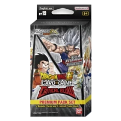 Dragon Ball Super CG Masters - Zenkai Series Critical Blow Premium Pack (PP13)(Dragon Ball Super Cg Masters Zenkai Series Critical Blow Premium Pack Pp13)