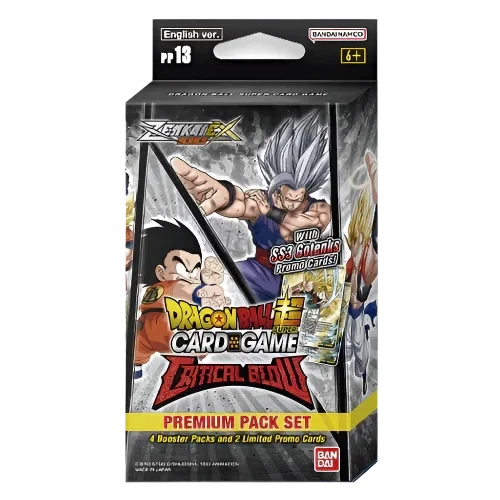 Dragon Ball Super CG Masters - Zenkai Series Critical Blow Premium Pack (PP13)(Dragon Ball Super Cg Masters Zenkai Series Critical Blow Premium Pack Pp13) 1 Dragon Ball Super CG Masters - Zenkai Series Critical Blow Premium Pack (PP13)(Dragon Ball Super Cg Masters Zenkai Series Critical Blow Premium Pack Pp13)