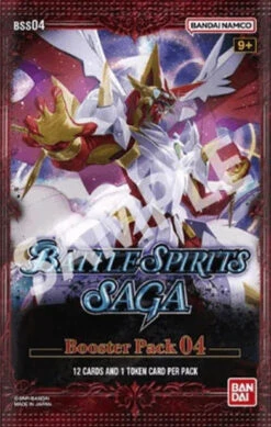 Battle Spirits Saga Card Game - Savior Of Chaos (BSS04) - Booster Pack(Bandai Battle Spirits Saga Card Game Savior Of Chaos Bss04 Booster Pack)