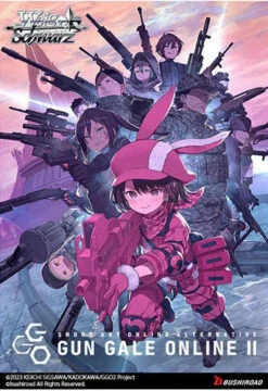 Weiss Schwarz - Gun Gale Online - Extra Booster Box (6 Packs)(Weiss Schwarz Gun Gale Online Extra Booster Box 6 Packs)
