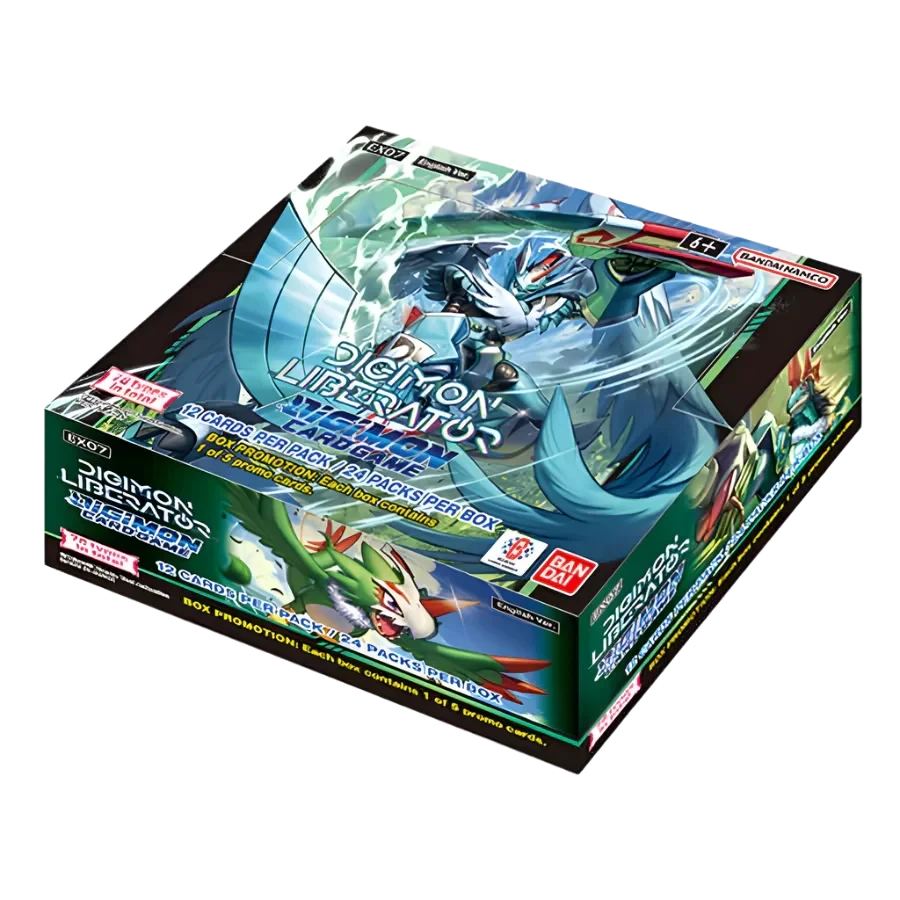 Digimon Card Game - Digimon Liberator (EX07) - Booster Box (24 Packs)(Digimon Card Game Digimon Liberator Ex 07 Booster Box 24 Packs) 1 Digimon Card Game - Digimon Liberator (EX07) - Booster Box (24 Packs)(Digimon Card Game Digimon Liberator Ex 07 Booster Box 24 Packs)