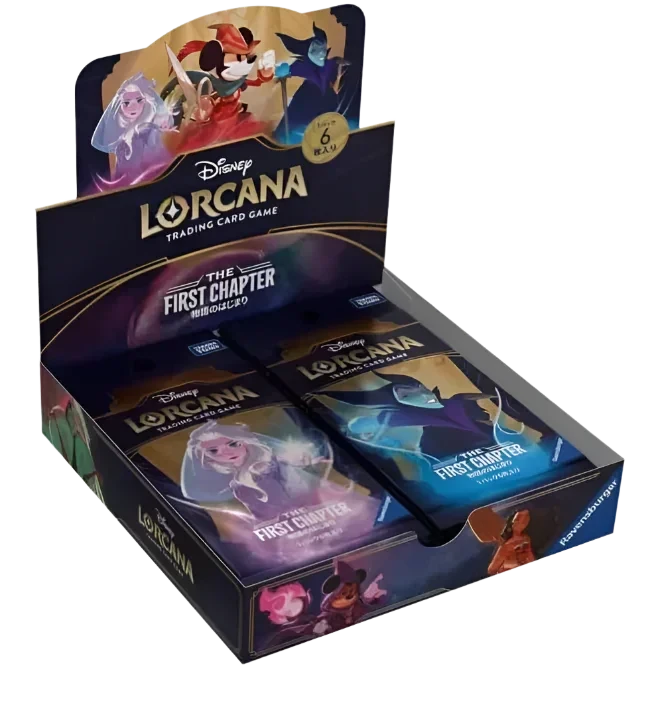 Disney - Lorcana TCG - The First Chapter - Booster Box (16 Packs) (Japanese)(Disney Lorcana Tcg The First Chapter Booster Box 16 Packs Japanese) 1 Disney - Lorcana TCG - The First Chapter - Booster Box (16 Packs) (Japanese)(Disney Lorcana Tcg The First Chapter Booster Box 16 Packs Japanese)