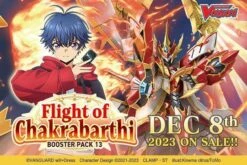 Cardfight!! Vanguard - Flight Of Chakrabarthi - Booster Box (16 Packs)(Cardfight Vanguard Flight Of Chakrabarthi Booster Box 16 Packs) -The Card Vault Store cardfight vanguard flight of chakrabarthi booster box 16 packs the card vault 1