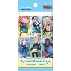 Cardfight!! Vanguard - Lyrical Booster - 03 Lyrical Monasterio ~Summertime Memories~ Booster Pack(Cardfight Vanguard Lyrical Booster 03 Lyrical Monasterio Summertime Memories Booster Pack)