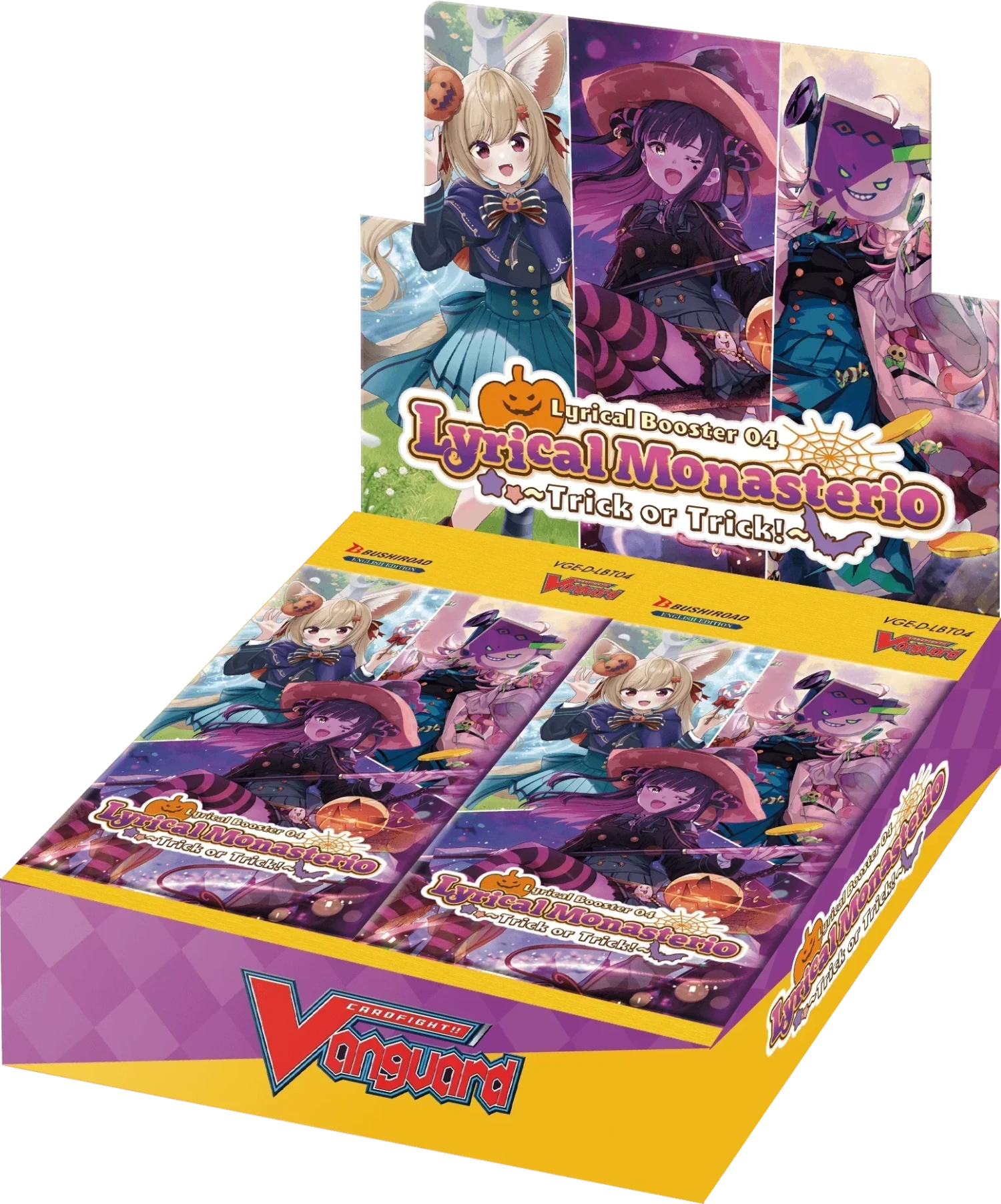 Cardfight!! Vanguard - Lyrical Booster - 04 Lyrical Monasterio: Trick Or Trick Booster Box(Cardfight Vanguard Lyrical Booster 04 Lyrical Monasterio Trick Or Trick) 1 Cardfight!! Vanguard - Lyrical Booster - 04 Lyrical Monasterio: Trick Or Trick Booster Box(Cardfight Vanguard Lyrical Booster 04 Lyrical Monasterio Trick Or Trick)