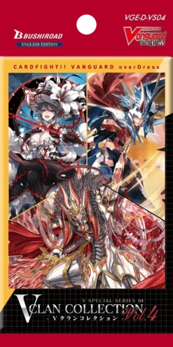 Cardfight!! Vanguard - OverDress - V Special Series - V Clan Collection Vol.4 - Booster Pack(Cardfight Vanguard Overdress V Special Series V Clan Collection Vol 4 Booster Pack)