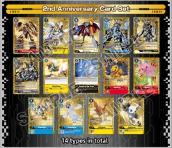 Digimon Card Game - 2nd Anniversary Set (PB12E)(Digimon Card Game 2nd Anniversary Set Pb 12e) 7 Digimon Card Game - 2nd Anniversary Set (PB12E)(Digimon Card Game 2nd Anniversary Set Pb 12e) -The Card Vault Store digimon card game 2nd anniversary set pb 12e the card vault 3