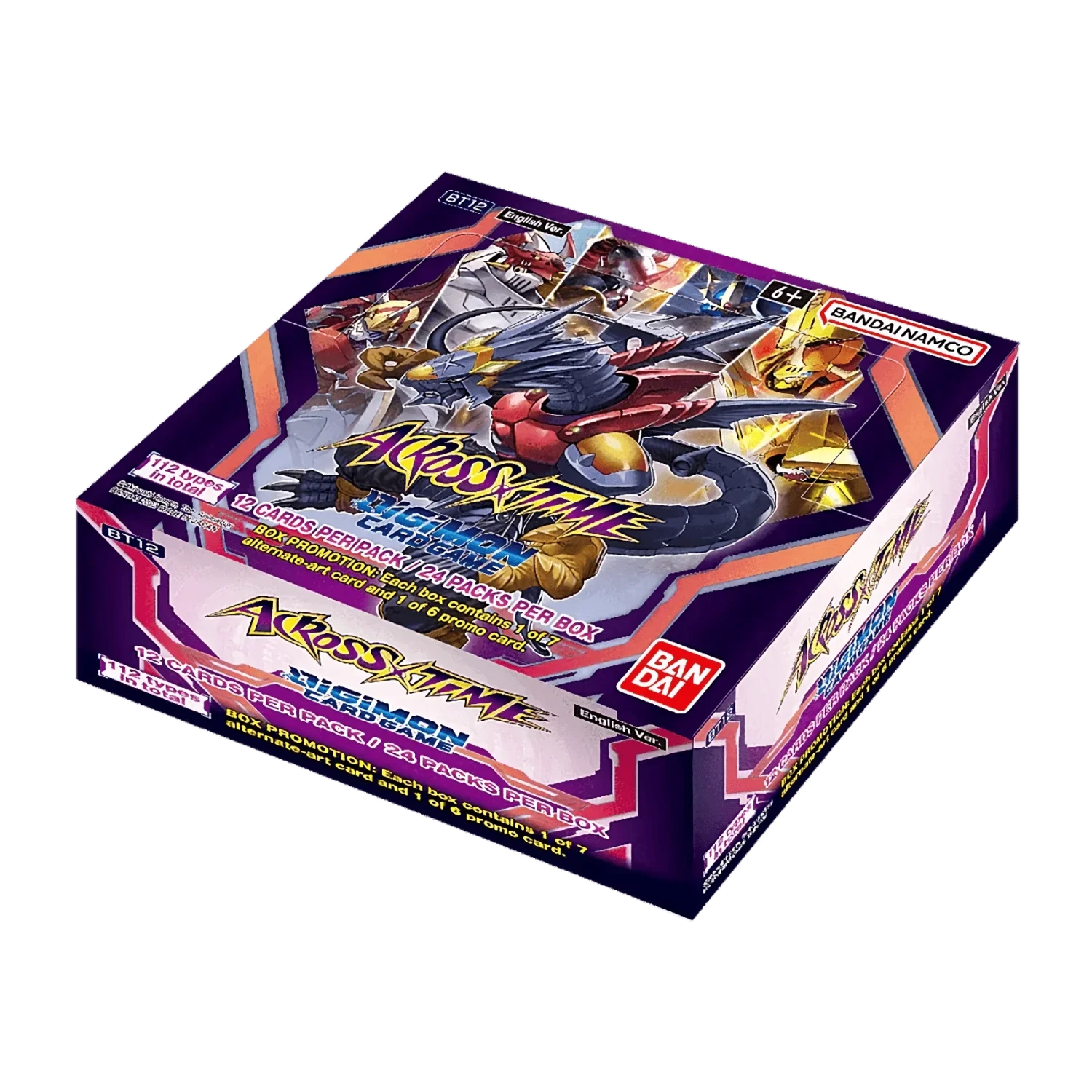 Digimon Card Game - Across Time (BT12) - Booster Box(Digimon Card Game Across Time Bt12 Booster Box) 1 Digimon Card Game - Across Time (BT12) - Booster Box(Digimon Card Game Across Time Bt12 Booster Box)