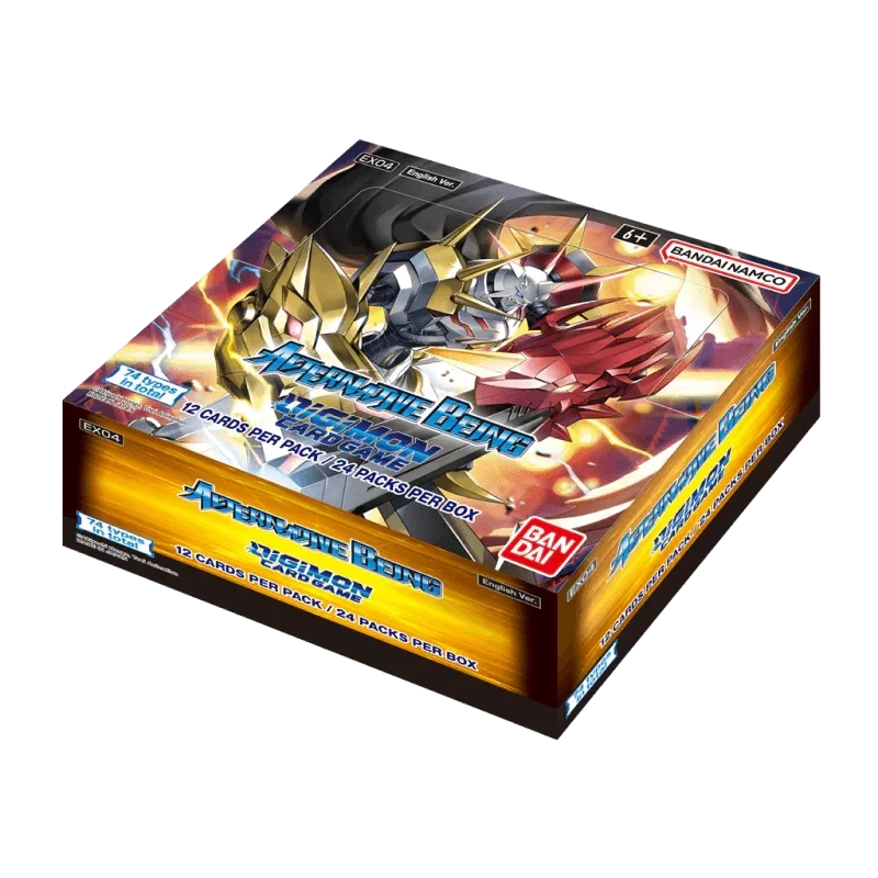 Digimon Card Game - Alternative Being (EX04) - Booster Box(Digimon Card Game Alternative Being Ex 04 Booster Box 24 Packs) 1 Digimon Card Game - Alternative Being (EX04) - Booster Box(Digimon Card Game Alternative Being Ex 04 Booster Box 24 Packs)