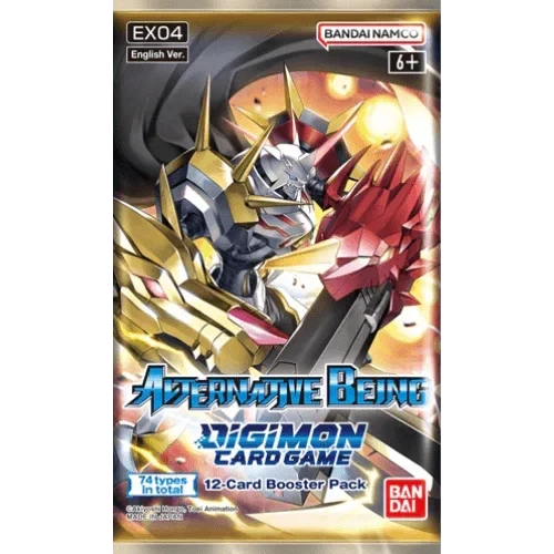 Digimon Card Game - Alternative Being (EX04) - Booster Box(Digimon Card Game Alternative Being Ex 04 Booster Box 24 Packs) 2 Digimon Card Game - Alternative Being (EX04) - Booster Box(Digimon Card Game Alternative Being Ex 04 Booster Box 24 Packs) - Image 2