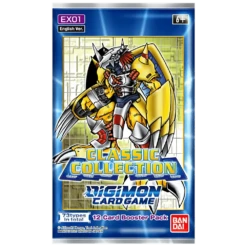 Digimon Card Game - Classic Collection (EX01) - Booster Pack(Digimon Card Game Classic Collection Ex 01 Booster Pack)
