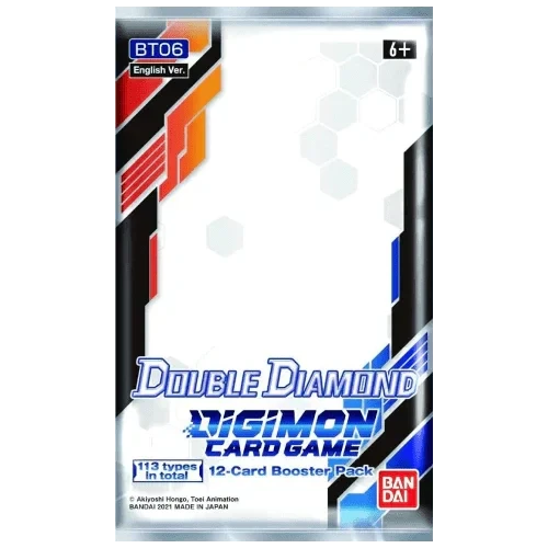 Digimon Card Game - Double Diamond (BT06) - Booster Pack(Digimon Card Game Double Diamond Bt06 Booster Pack) 1 Digimon Card Game - Double Diamond (BT06) - Booster Pack(Digimon Card Game Double Diamond Bt06 Booster Pack)
