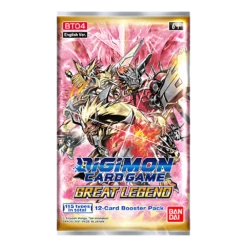 Digimon Card Game - Great Legend (BT04) - Booster Pack(Digimon Card Game Great Legend Bt04 Booster Pack)