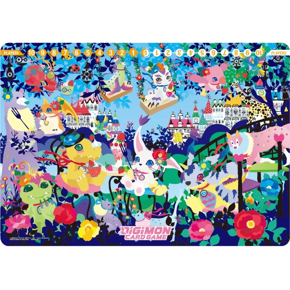 Digimon Card Game - Playmat And Card Set 2 - Floral Fun (PB09)(Digimon Card Game Playmat And Card Set 2 Floral Fun Pb 09) 1 Digimon Card Game - Playmat And Card Set 2 - Floral Fun (PB09)(Digimon Card Game Playmat And Card Set 2 Floral Fun Pb 09)