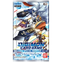 Digimon Card Game - Release Special Booster Ver.1.0 (BT01-03) - Booster Pack(Digimon Card Game Release Special Booster Ver 1 0 Bt01 03 Booster Pack)