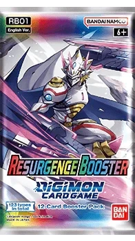 Digimon Card Game - Resurgence Booster (RB01) - Booster Pack(Digimon Card Game Resurgence Booster Rb01 Booster Pack)
