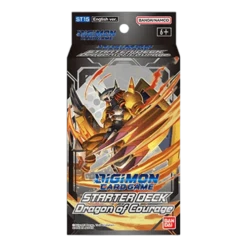 Digimon Card Game - Starter Deck - Dragon Of Courage (ST15)(Digimon Card Game Starter Deck Dragon Of Courage St15)