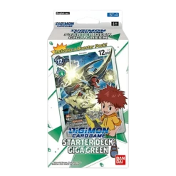 Digimon Card Game - Starter Deck - Giga Green (ST4)(Digimon Card Game Starter Deck Giga Green St 4)