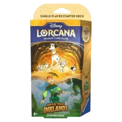Disney - Lorcana TCG - Into The Inklands - Starter Deck - Pongo And Peter Pan(Disney Lorcana Tcg Into The Inklands Starter Deck Pongo And Peter Pan)