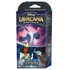 Disney - Lorcana TCG - Rise Of The Floodborn - Starter Deck - Amethyst And Steel(Disney Lorcana Tcg Rise Of The Floodborn Starter Deck Amethyst And Steel)