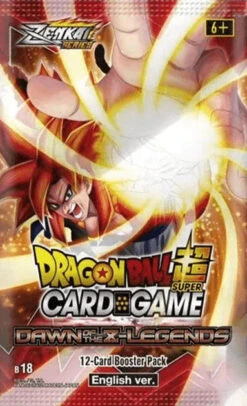 Dragon Ball Super CG Masters - Zenkai Series Set 01 - Dawn Of The Z-Legends (B18) - Booster Pack(Dragon Ball Super Cg Zenkai Series Set 01 Dawn Of The Z Legends B18 Booster Pack)