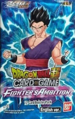 Dragon Ball Super CG Masters - Zenkai Series Set 02 - Fighter's Ambition (B19) - Booster Pack(Dragon Ball Super Cg Zenkai Series Set 02 Fighters Ambition Dbs B19 Booster Pack)