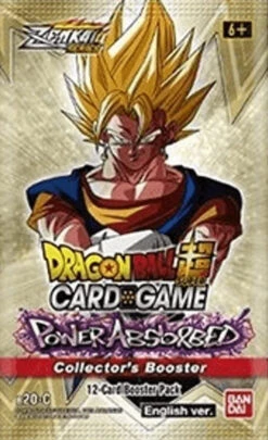 Dragon Ball Super CG Masters - Zenkai Series Set 03 - Power Absorbed (B20-C) - Collector Booster Pack(Dragon Ball Super Cg Zenkai Series Set 03 Power Absorbed B20 C Collector Booster Pack)