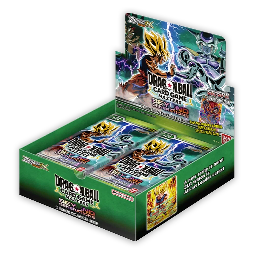 Dragon Ball Super CG Masters - Zenkai Series Set 07 - Beyond Generations (B24) - Booster Box(Dragon Ball Super Cg Zenkai Series Set 07 Dbs B24 Booster Box) 1 Dragon Ball Super CG Masters - Zenkai Series Set 07 - Beyond Generations (B24) - Booster Box(Dragon Ball Super Cg Zenkai Series Set 07 Dbs B24 Booster Box)