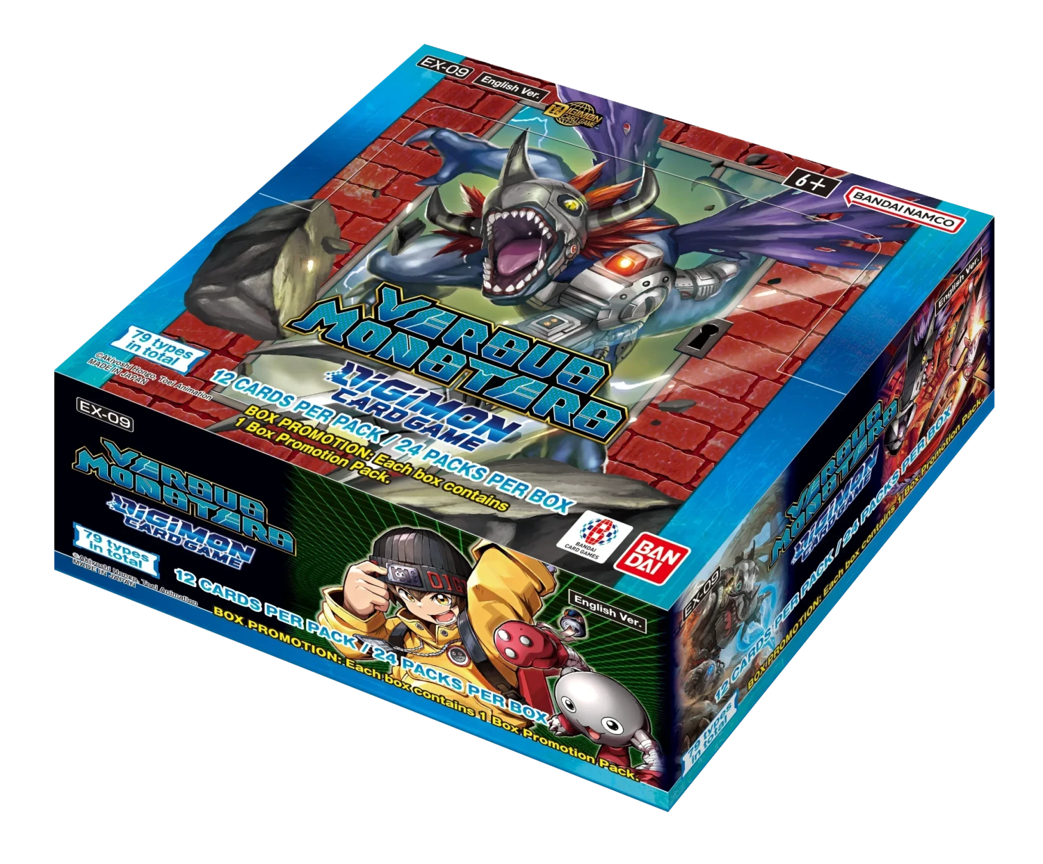Digimon Card Game - Versus Monsters (EX09) - Booster Box (24 Packs)(Digimon Card Game Versus Monsters Ex09 Booster Box 24 Packs) 1 Digimon Card Game - Versus Monsters (EX09) - Booster Box (24 Packs)(Digimon Card Game Versus Monsters Ex09 Booster Box 24 Packs)