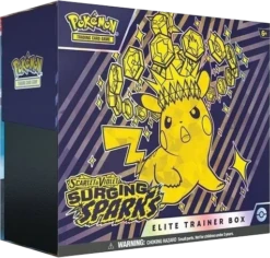 Pokemon TCG - Scarlet & Violet - Surging Sparks - Elite Trainer Box(Pokemon Tcg Scarlet Violet Surging Sparks Elite Trainer Box)