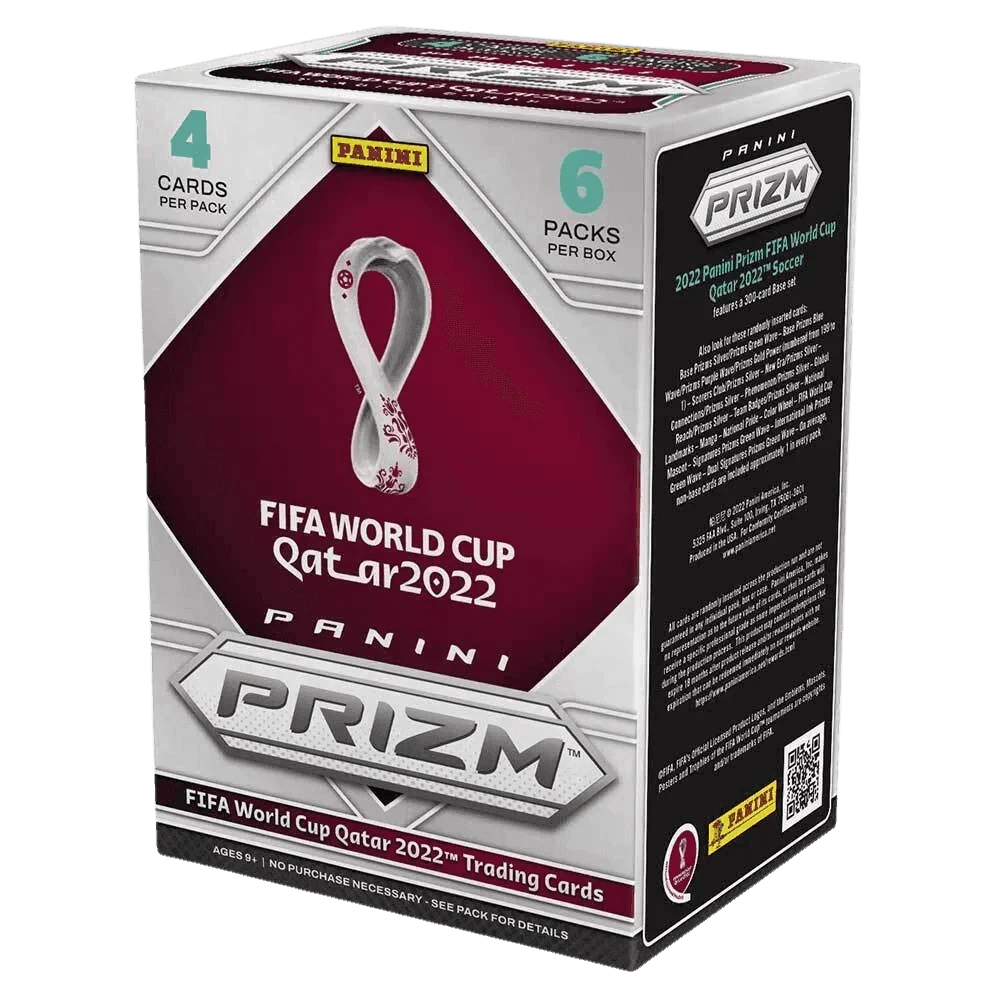 Panini FIFA World Cup 2022 Football (Soccer) Prizm Trading Cards - Blaster Box(Fifa World Cup 2022 Prizm Trading Cards Blaster Box) 1 Panini FIFA World Cup 2022 Football (Soccer) Prizm Trading Cards - Blaster Box(Fifa World Cup 2022 Prizm Trading Cards Blaster Box)