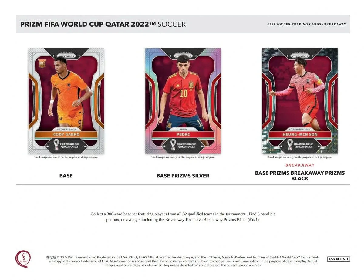 Panini FIFA World Cup 2022 Football (Soccer) Prizm Trading Cards - Blaster Box(Fifa World Cup 2022 Prizm Trading Cards Blaster Box) 2 Panini FIFA World Cup 2022 Football (Soccer) Prizm Trading Cards - Blaster Box(Fifa World Cup 2022 Prizm Trading Cards Blaster Box) - Image 2