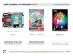 Panini FIFA World Cup 2022 Football (Soccer) Prizm Trading Cards - Blaster Box(Fifa World Cup 2022 Prizm Trading Cards Blaster Box) 6 Panini FIFA World Cup 2022 Football (Soccer) Prizm Trading Cards - Blaster Box(Fifa World Cup 2022 Prizm Trading Cards Blaster Box) -The Card Vault Store fifa world cup 2022 football soccer prizm trading cards blaster box the card vault 3