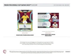 Panini FIFA World Cup 2022 Football (Soccer) Prizm Trading Cards - Blaster Box(Fifa World Cup 2022 Prizm Trading Cards Blaster Box) 7 Panini FIFA World Cup 2022 Football (Soccer) Prizm Trading Cards - Blaster Box(Fifa World Cup 2022 Prizm Trading Cards Blaster Box) -The Card Vault Store fifa world cup 2022 football soccer prizm trading cards blaster box the card vault 4