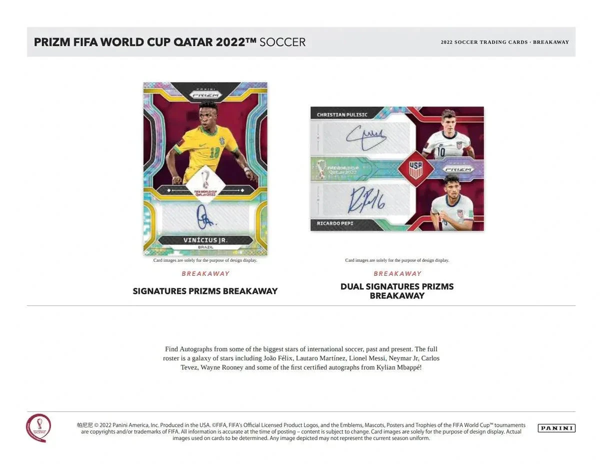 Panini FIFA World Cup 2022 Football (Soccer) Prizm Trading Cards - Blaster Box(Fifa World Cup 2022 Prizm Trading Cards Blaster Box) 4 Panini FIFA World Cup 2022 Football (Soccer) Prizm Trading Cards - Blaster Box(Fifa World Cup 2022 Prizm Trading Cards Blaster Box) - Image 4