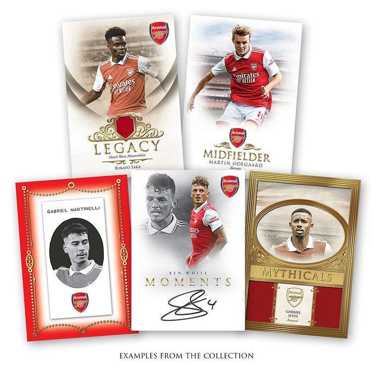 Futera - 2022/23 Arsenal Football Club Collection - Pack(Futera 2022 23 Arsenal Football Club Collection Pack) 2 Futera - 2022/23 Arsenal Football Club Collection - Pack(Futera 2022 23 Arsenal Football Club Collection Pack) - Image 2