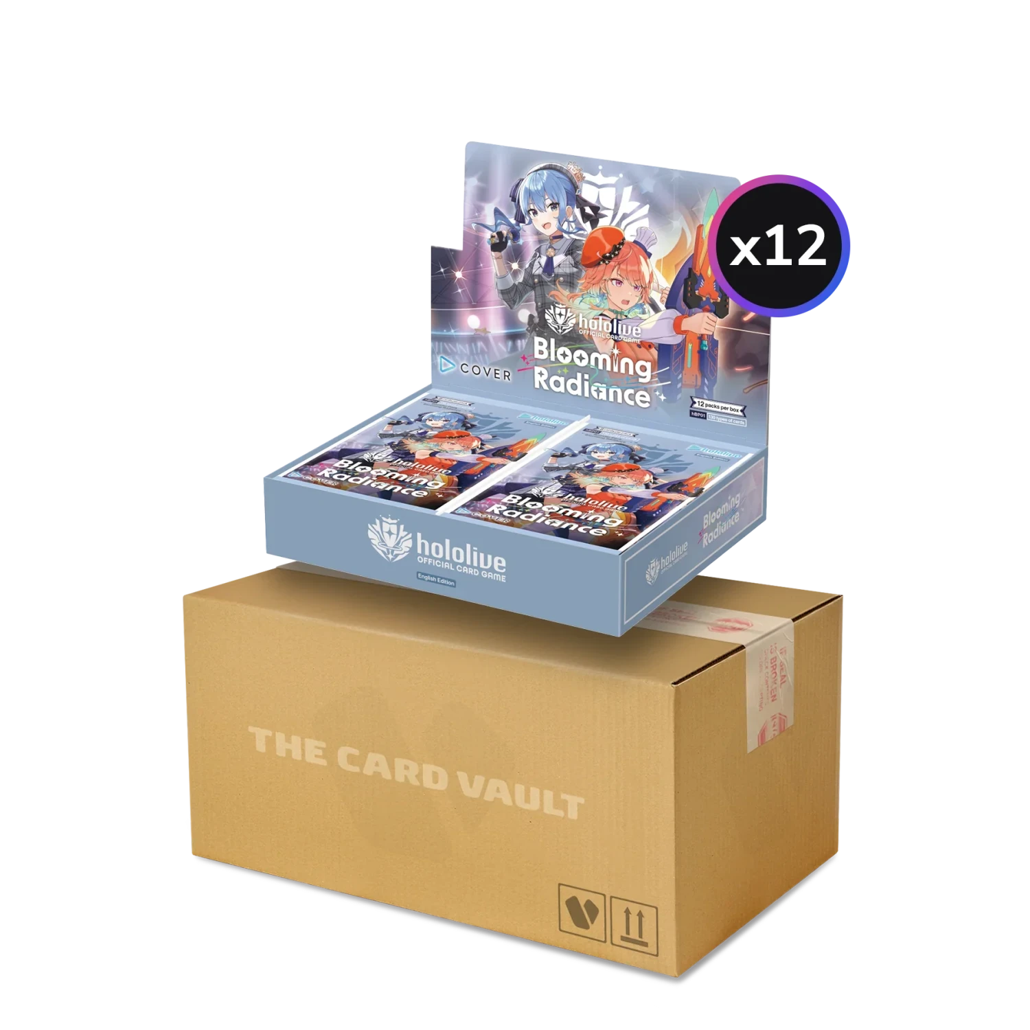 Hololive Official Card Game - Blooming Radiance - Display Case (12x Booster Boxes)(Hololive Official Card Game Blooming Radiance Display Case 12x Booster Boxes) 1 Hololive Official Card Game - Blooming Radiance - Display Case (12x Booster Boxes)(Hololive Official Card Game Blooming Radiance Display Case 12x Booster Boxes)