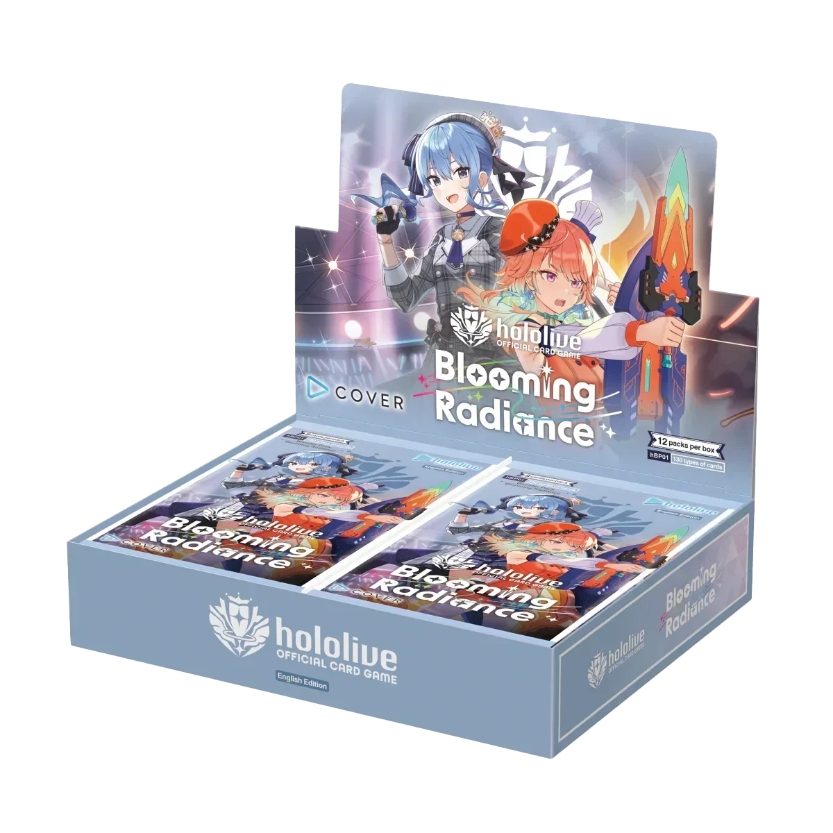 Hololive Official Card Game - Blooming Radiance - Display Case (12x Booster Boxes)(Hololive Official Card Game Blooming Radiance Display Case 12x Booster Boxes) 2 Hololive Official Card Game - Blooming Radiance - Display Case (12x Booster Boxes)(Hololive Official Card Game Blooming Radiance Display Case 12x Booster Boxes) - Image 2