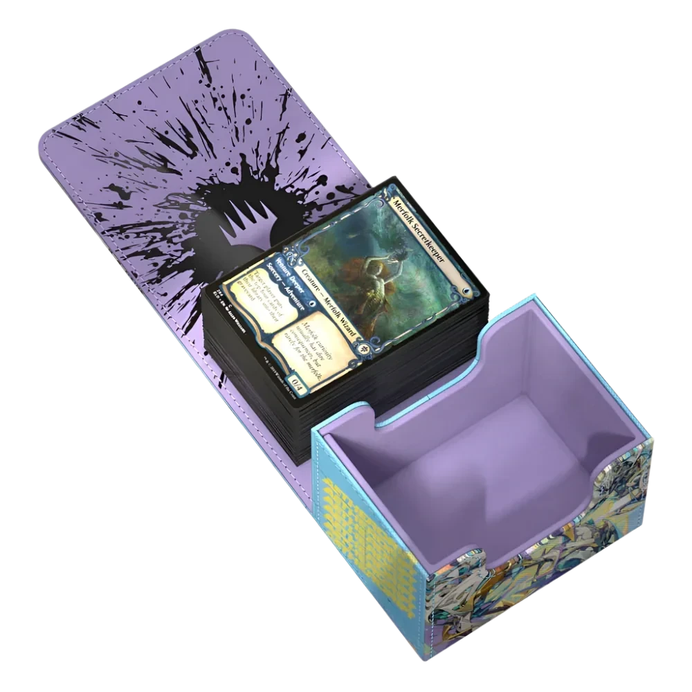 Ultimate Guard - Sidewinder XenoSkin - 100+ Deck Case - Magic: The Gathering - Aetherdrift - Riptide Gearhulk(Ultimate Guard Sidewinder Xenoskin 100 Deck Case Magic The Gathering Aetherdrift Design 7) 11 Ultimate Guard - Sidewinder XenoSkin - 100+ Deck Case - Magic: The Gathering - Aetherdrift - Riptide Gearhulk(Ultimate Guard Sidewinder Xenoskin 100 Deck Case Magic The Gathering Aetherdrift Design 7) - Image 11