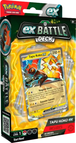 Pokemon TCG - Scarlet & Violet - Tapu Koko Ex Battle Deck(Pokemon Tcg Scarlet Violet Tapu Koko Ex Battle Deck)