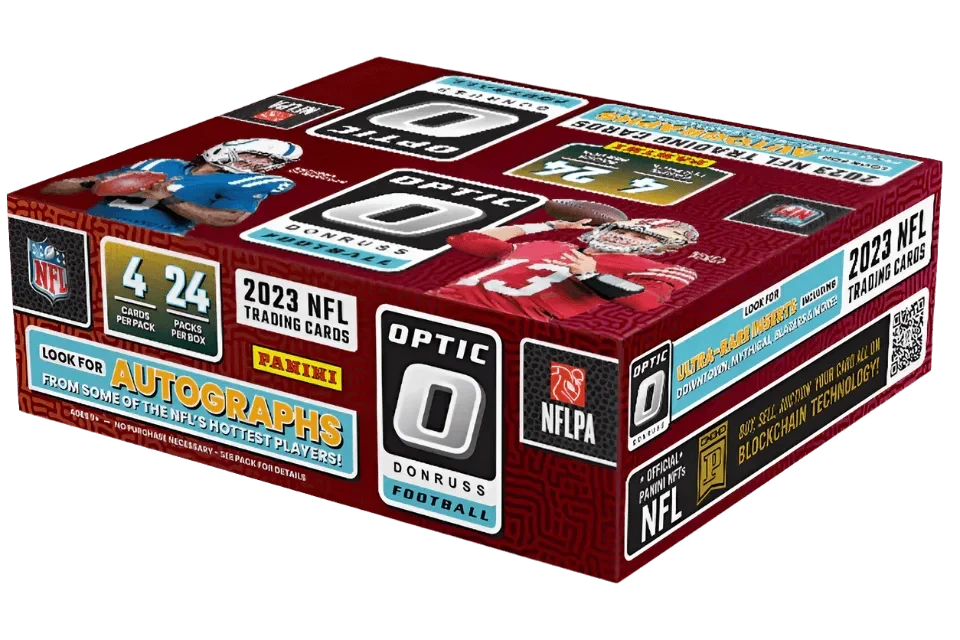 Panini - 2023 Donruss Optic American Football (NFL) - Retail Box(Panini 2023 Donruss Optic American Football Nfl Retail Box) 1 Panini - 2023 Donruss Optic American Football (NFL) - Retail Box(Panini 2023 Donruss Optic American Football Nfl Retail Box)
