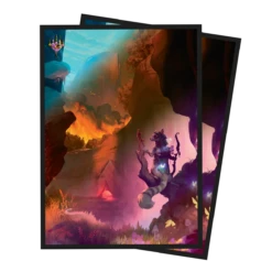 Ultra Pro - MTG: Bloomburrow - 100ct Deck Protector Season Lands: Mountain (Summer) Sleeves(Ultra Pro Mtg Bloomburrow 100ct Deck Protector Season Lands Mountain Summer Sleeves)