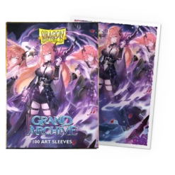 Dragon Shield - Grand Archive - Matte Art Sleeves - Standard Size - 100pk - Tristan The Shadowdancer(Dragon Shield Grand Archive Matte Art Sleeves Standard Size 100pk Tristan The Shadowdancer)