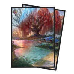 Ultra Pro - MTG: Bloomburrow - 100ct Deck Protector Season Lands: Three Tree City (Summer) Sleeves(Ultra Pro Mtg Bloomburrow 100ct Deck Protector Season Lands Three Tree City Summer Sleeves)