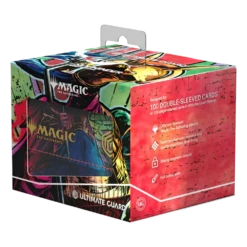 Ultimate Guard - Sidewinder XenoSkin - 100+ Deck Case - Magic: The Gathering - Aetherdrift - Hazoret, Godseeker(Ultimate Guard Sidewinder Xenoskin 100 Deck Case Magic The Gathering Aetherdrift Design 1)