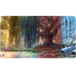 Ultra Pro - MTG: Bloomburrow - Season Lands: Three Tree City (Four Seasons) AR Enhanced Playmat(Ultra Pro Mtg Bloomburrow Season Lands Three Tree City Four Seasons Ar Enhanced Playmat)