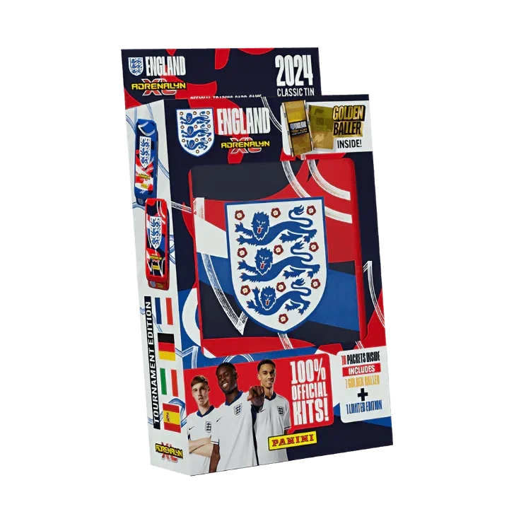 Panini - 2024 England Adrenalyn XL Official Tournament Edition Football (Soccer) - Classic Tin(Panini 2024 England Adrenalyn Xl Official Tournament Edition Football Soccer Classic Tin) 1 Panini - 2024 England Adrenalyn XL Official Tournament Edition Football (Soccer) - Classic Tin(Panini 2024 England Adrenalyn Xl Official Tournament Edition Football Soccer Classic Tin)